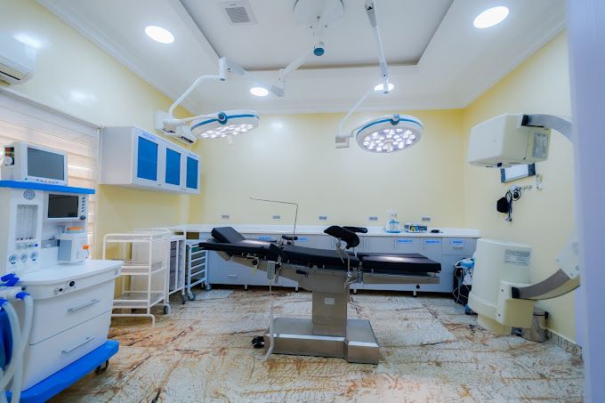 The operating theatre at M.E.V. Specialist Hospital